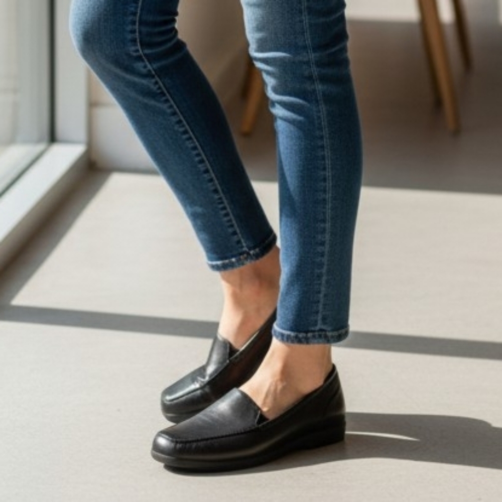 Easy Spirit Devitt Women's Leather Flats